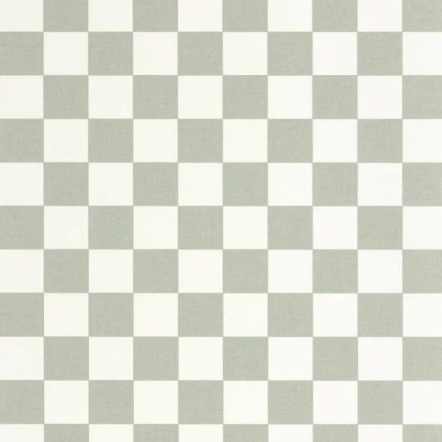 Caselio 106747046 Line Up Checks Vert Amande – tapeta w kratkę