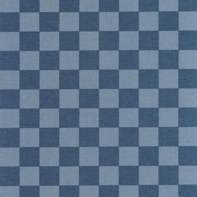 Caselio 106746020 Line Up Checks Bleu Denim – tapeta w kratkę