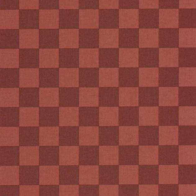 Caselio 106748080 Line Up Checks Bordeaux – tapeta w kratkę