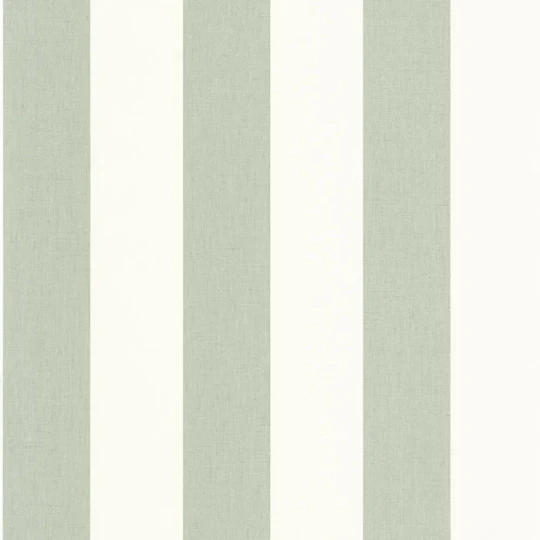 Caselio 104047004 Line Up Linen Lines Vert Amande – tapeta w paski z efektem tekstylnym