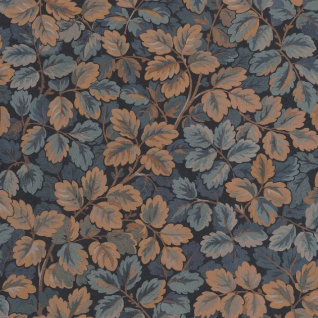 Casadeco 201206230 Heritage Regent's Park Encre – tapeta w liście