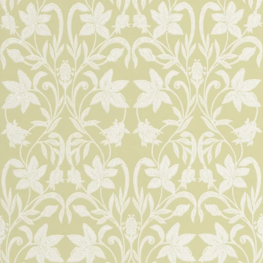 Casadeco 201237245 Heritage Primrose Pistache – tapeta w pierwiosnki