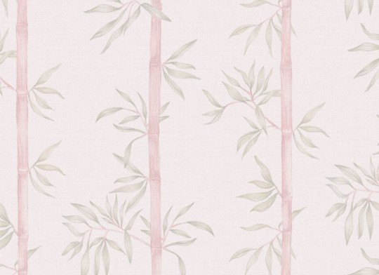 Hovia BT5008PI06R Cane Pastel - tapeta w las bambusowy