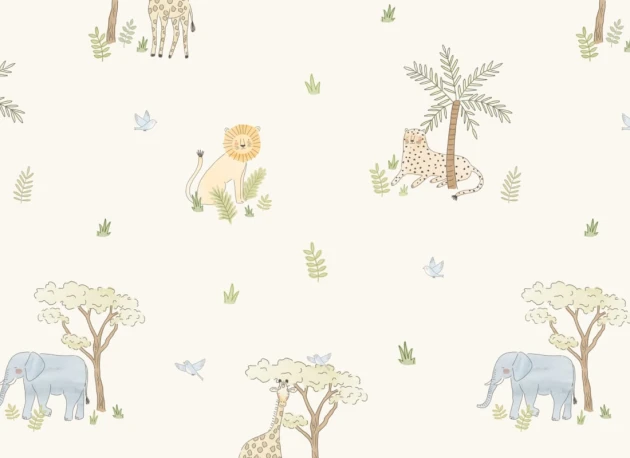Hovia CH5099MU07R Little Safari - tapeta dla dzieci w motyw safari