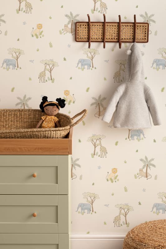 Hovia CH5099MU07R Little Safari - tapeta dla dzieci w motyw safari