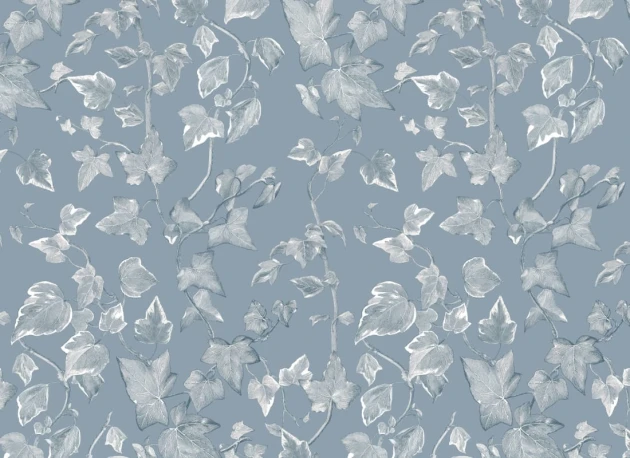 Hovia LE5251BU03R Vine Blue - tapeta w bluszcz