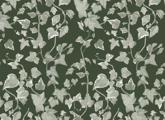 Hovia LE5249GR03R Vine Green - tapeta w bluszcz