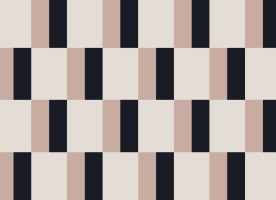 Hovia GE5103PI03R Albers Pink - tapeta w geometryczny wzór