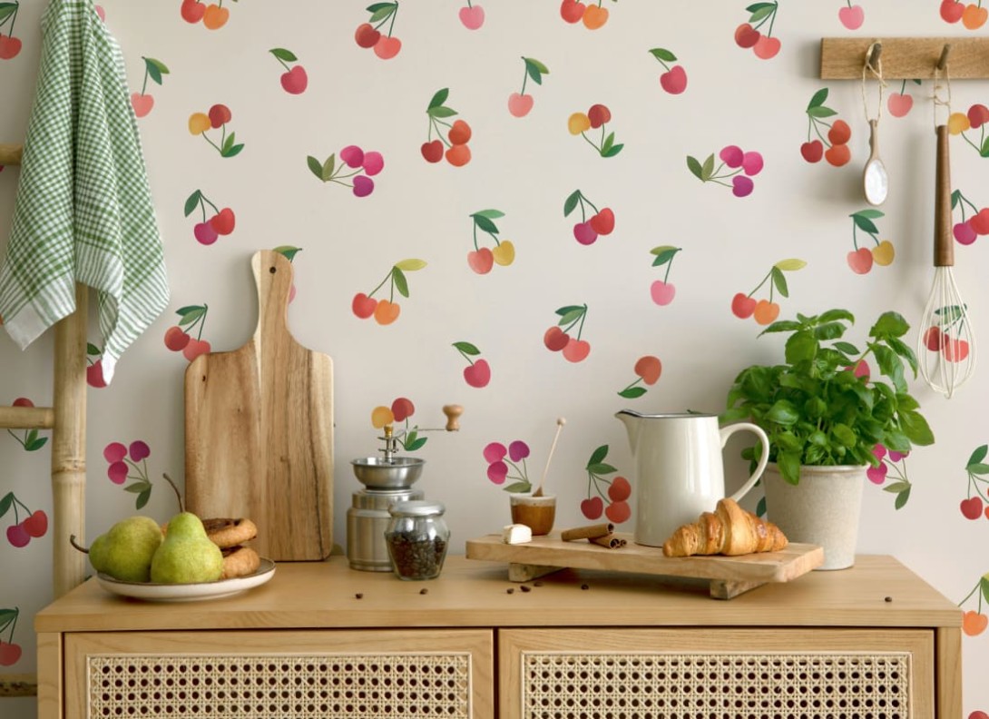 Hovia FR5487MU07R Cherry - tapeta w wiśnie