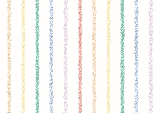 Hovia CH0403MU08R Ballpoint Stripes - tapeta dla dzieci w kolorowe paski