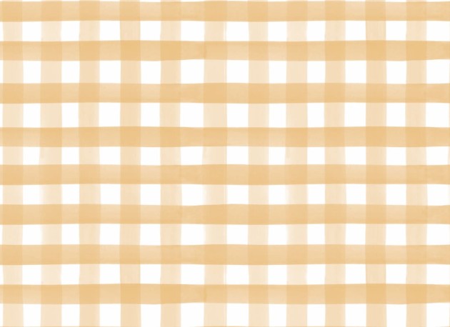 Hovia RP5537YE07R Picnic Yellow - tapeta w kratkę