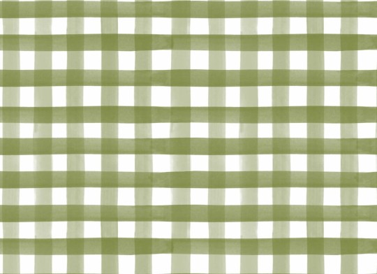 Hovia RP5538GR07R Picnic Green - tapeta w kratkę