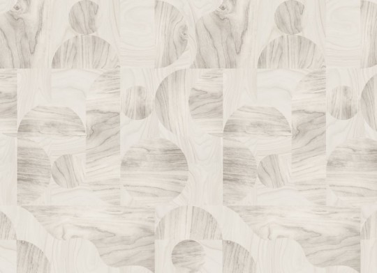 Hovia GE5452BE03R Oak Beige - tapeta geometryczna z motywem drewna