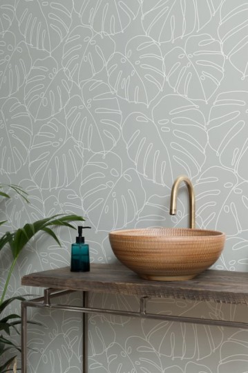 Hovia TR5049GR04R Deliciosa - tapeta w liście monstery