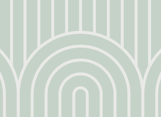 Hovia GE5014GE01R Hairpin Green - tapeta w łuki