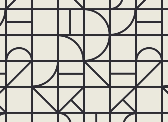 Hovia GE5092BW05R Noyes - tapeta w geometryczny wzór