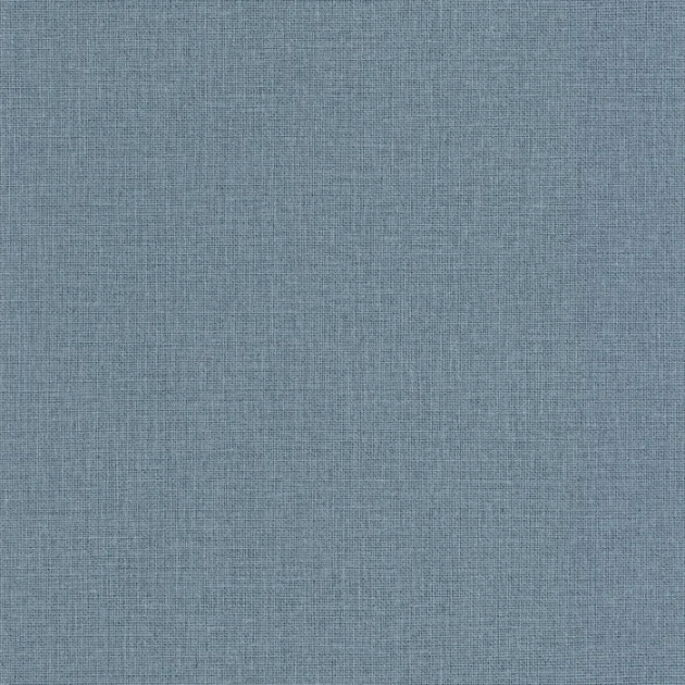 Caselio 104016669 Jute 2 Uni Mat Bleu Tempete – tapeta imitująca tkaninę