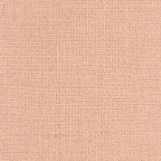 Caselio 104014181 Jute 2 Uni Mat Rose Poudre – tapeta imitująca tkaninę