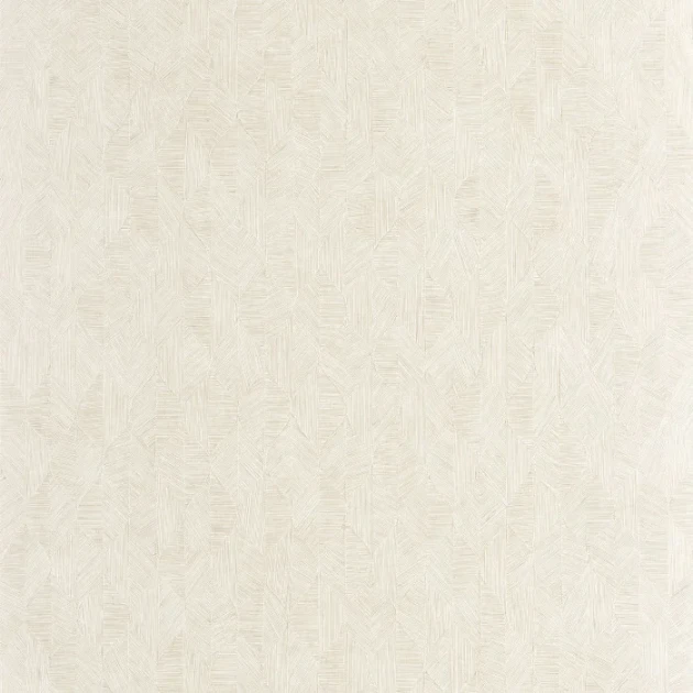 Casadeco 201271202 Vegetals Tarrazu Beige creme – tapeta o wzorze tkaniny z liści