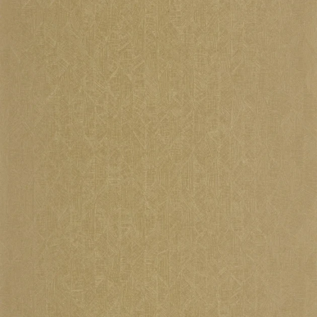 Casadeco 201272303 Vegetals Tarrazu Gold – tapeta o wzorze tkaniny z liści