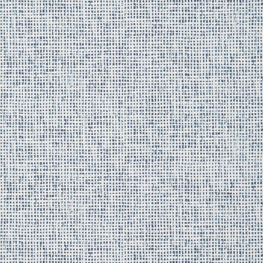 Thibaut T10149 Tropics Pinellas Navy - tapeta imitująca pleciony materiał
