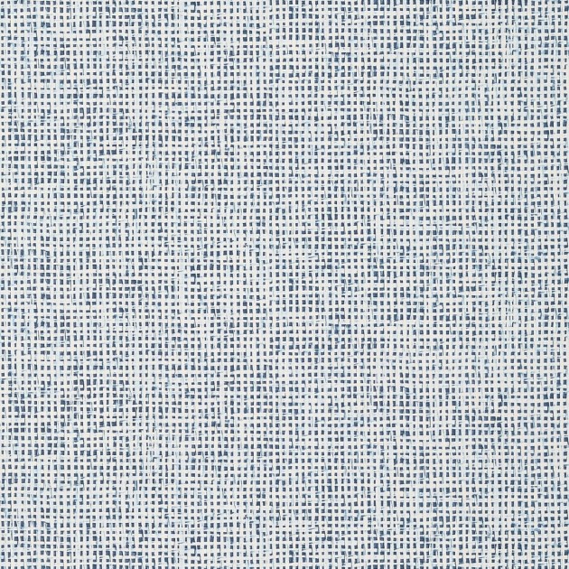 Thibaut T10149 Tropics Pinellas Navy - tapeta imitująca pleciony materiał