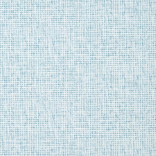 Thibaut T10153 Tropics Pinellas Spa Blue - tapeta imitująca pleciony materiał