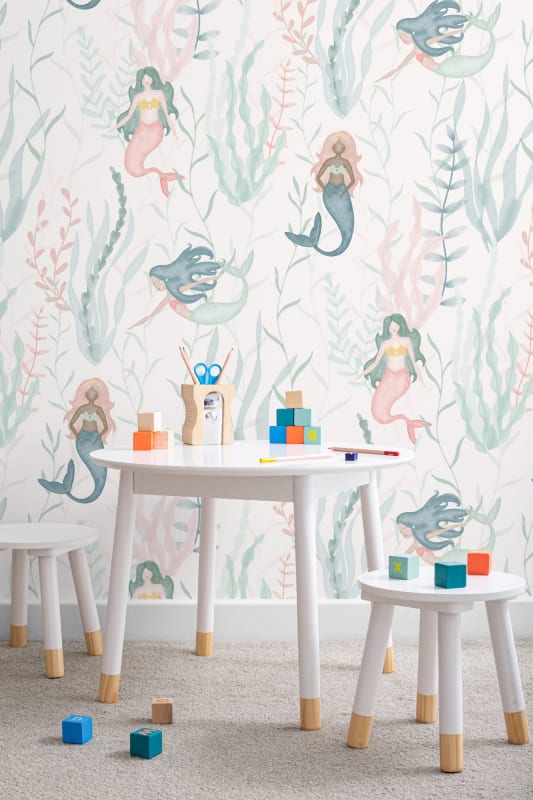 Hovia CH5087MU04R Little Mermaids - tapeta dla dzieci w syrenki