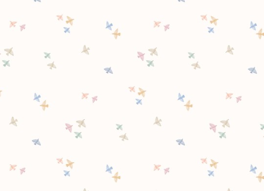 Hovia CH5283MU07R Flurry - tapeta dla dzieci w ptaki