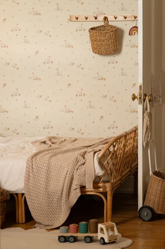 Hovia AN5063MU07R Duckling - tapeta dla dzieci w gąski i kaczki