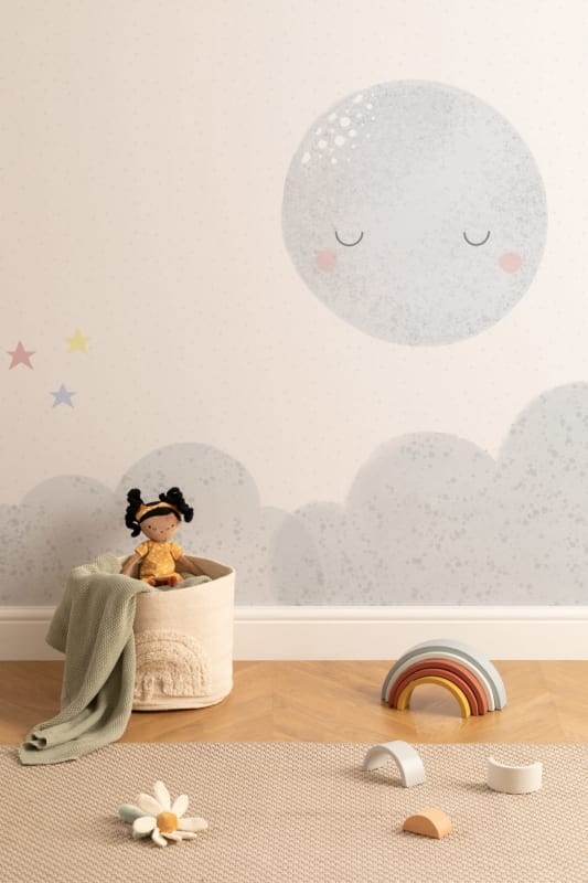Hovia CH0089NE02W Luna Light - mural dla dzieci w nocne niebo