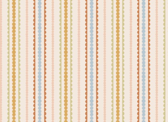 Hovia ST5579MU07W Bobbin Classic - mural w ozdobne paski