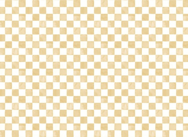 Hovia RP5582YE07W Checkers Yellow - mural w akwarelową szachownicę