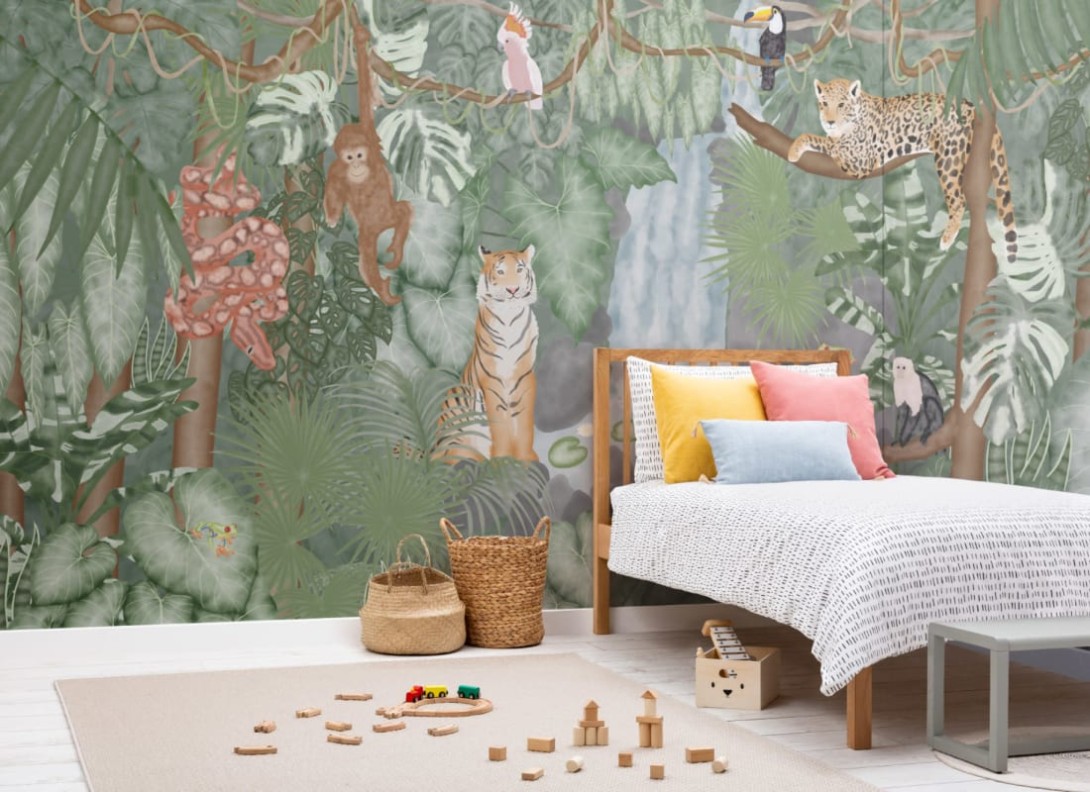Hovia CH0105GR04W Jungle Oasis - mural w dżunglę