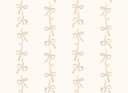Hovia RP5631NE07W Ribbon Neutral - mural w kokardki