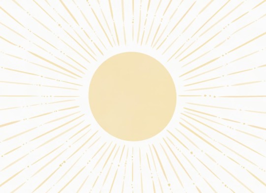 Hovia CH0235YE04W Sunlight - mural dla dzieci w duże słońce