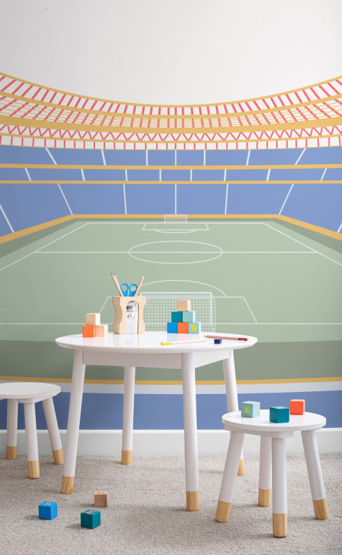 Hovia CH0234PA08W Stadium Blue - mural w stadion