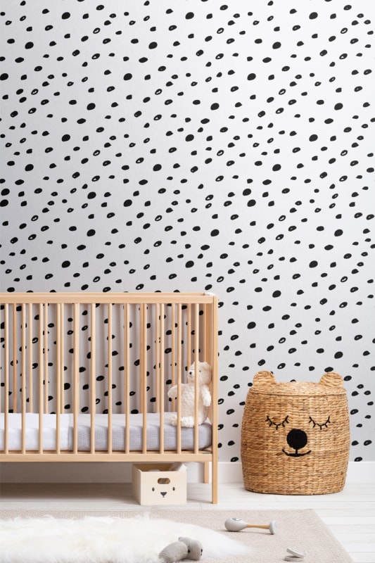 Hovia GE5031BW30W Speckle - mural w cętki