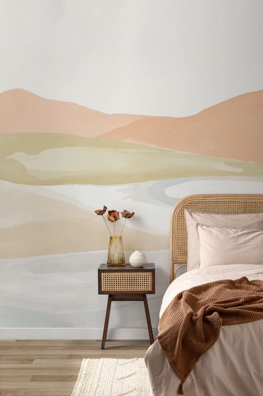 Hovia LA0348PA07W Valley Orange - mural w krajobraz naturalny