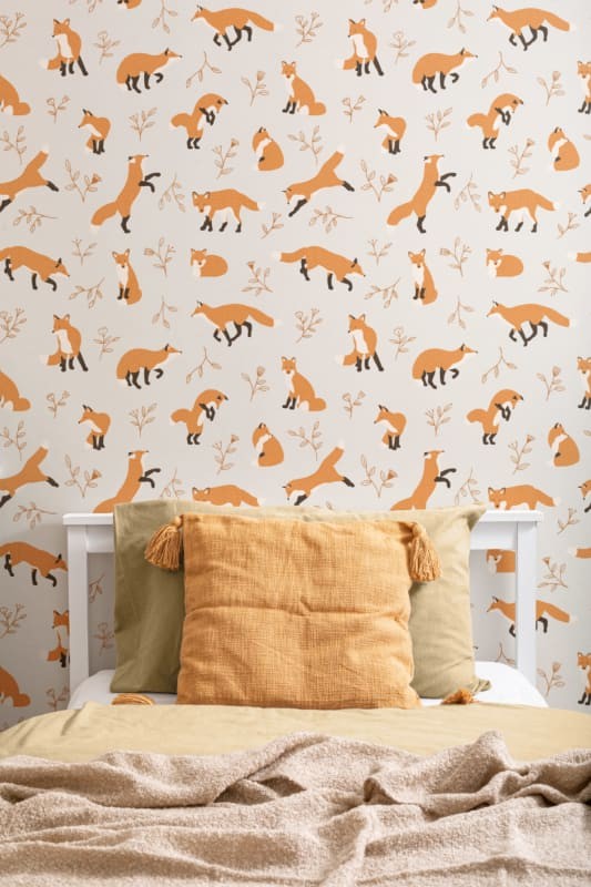 Hovia AN5023OR03W Vixey - mural dla dzieci w lisy