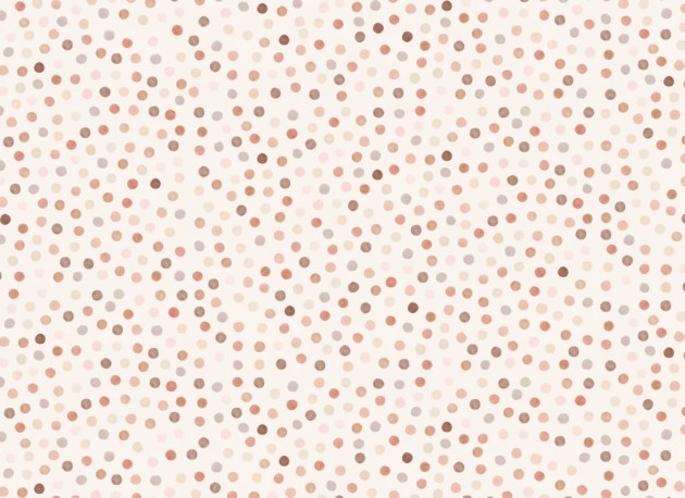Hovia GE5073NE03W Dotty Warm - mural w akwarelowe kropki