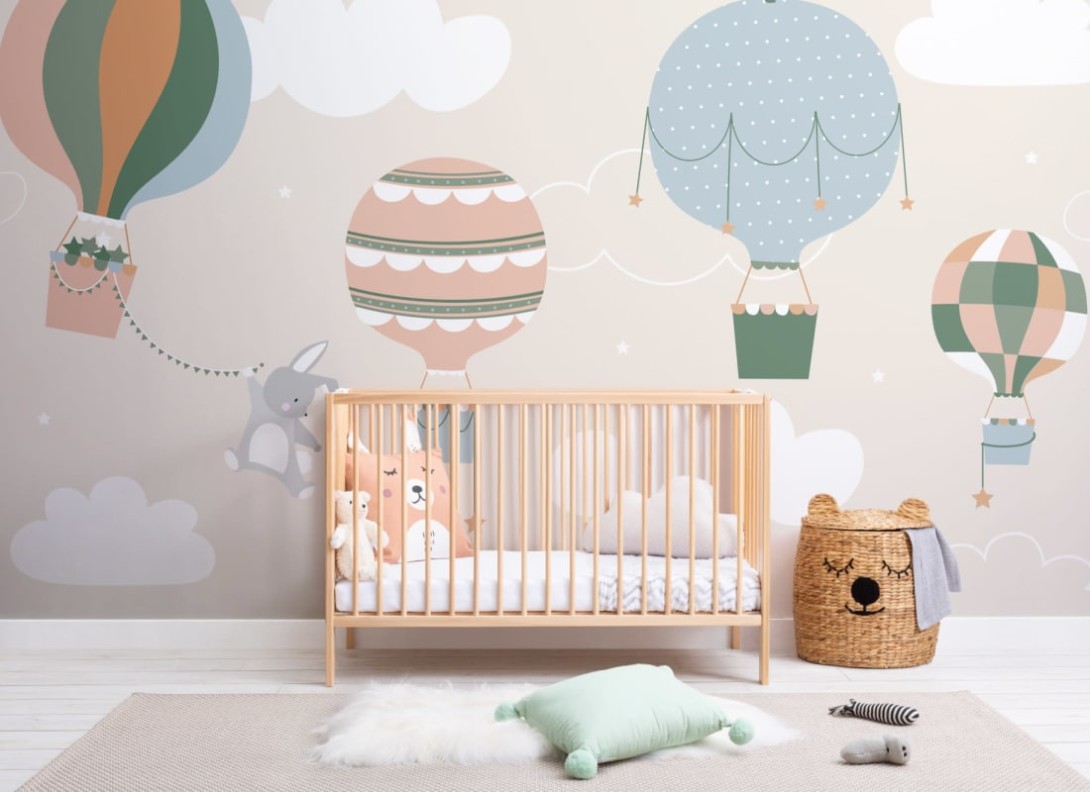 Hovia CH0098MU40W Envelope - mural dla dzieci w balony