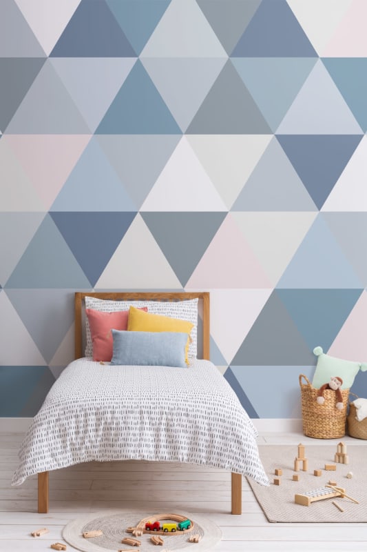 Hovia GE5070PA01W Revel - mural w trójkąty