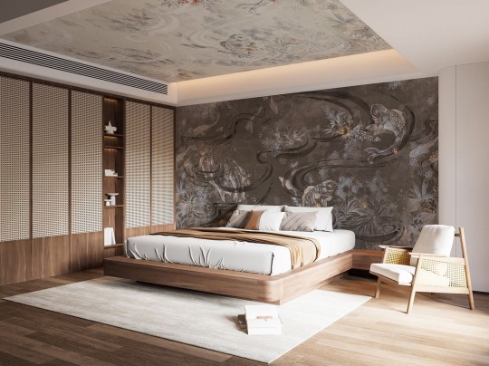 Wallpepper SM-36 A 2025 Le Flux - mural w rybki koi