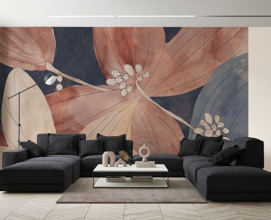 Wallpepper WP 157 A 2025 Ambra - mural w duże kwiaty