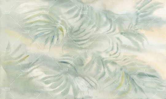 Wallpepper MD-17 A 2025 Misty palms - mural w liście palm