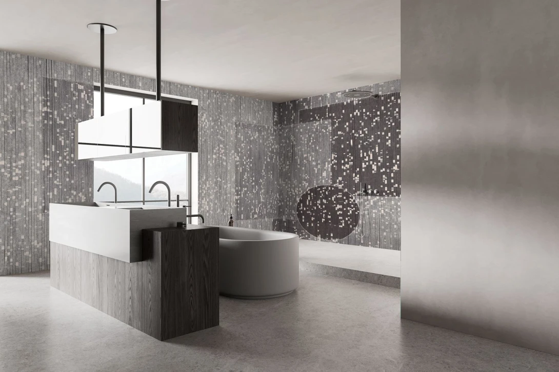 Wallpepper SM-38 A 2025 Morse code - mural w geometryczny motyw