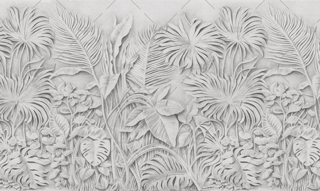 Wallpepper ACG-59 A 2025 Tangled Jungle - mural w egzotyczne rośliny 3D