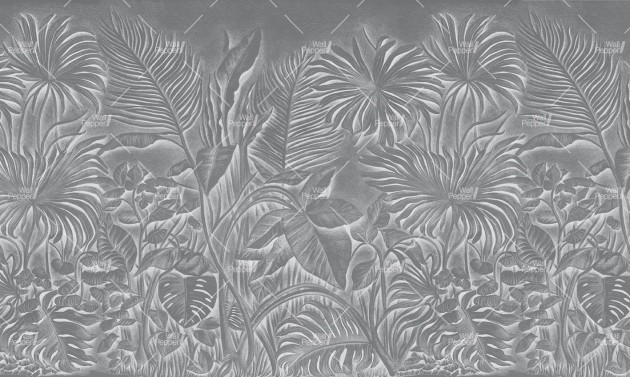 Wallpepper ACG-59 B 2025 Tangled Jungle - mural w egzotyczne rośliny 3D