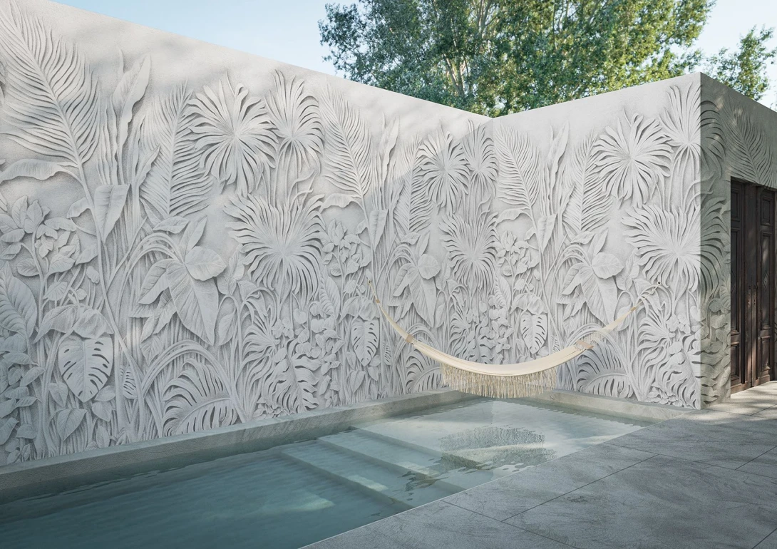 Wallpepper ACG-59 B 2025 Tangled Jungle - mural w egzotyczne rośliny 3D